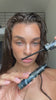 Nahaufnahme einer gereinigten Augenpartie vor der Anwendung eines Wimpernserums für optimales Wimpernwachstum