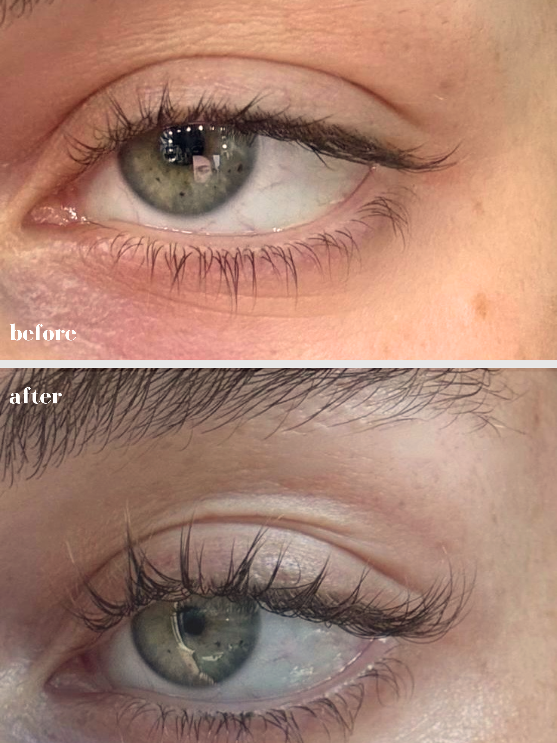 vorher nachher wimpernserum fuer sichtbare laengere wimpern